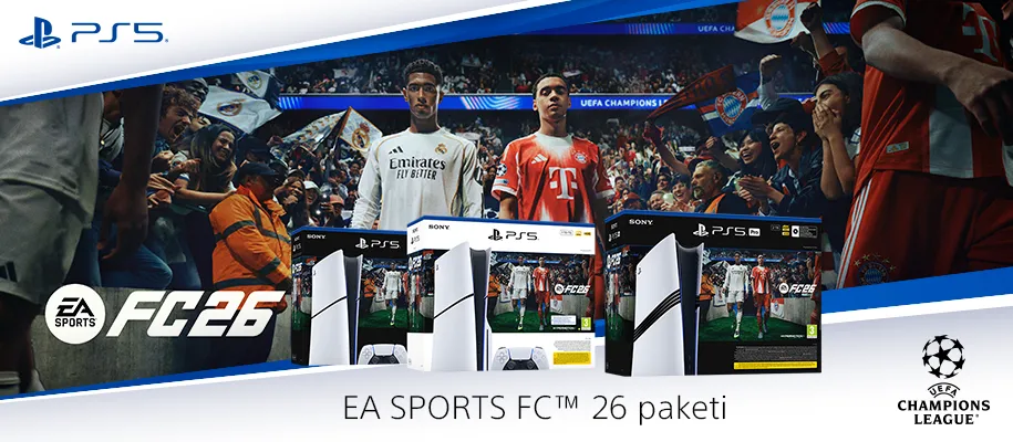  PlayStation 5 konzola + FC 26